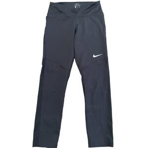 Nike Leggings Women's‎ Size Small Black Activewear Fitness Training Running 131